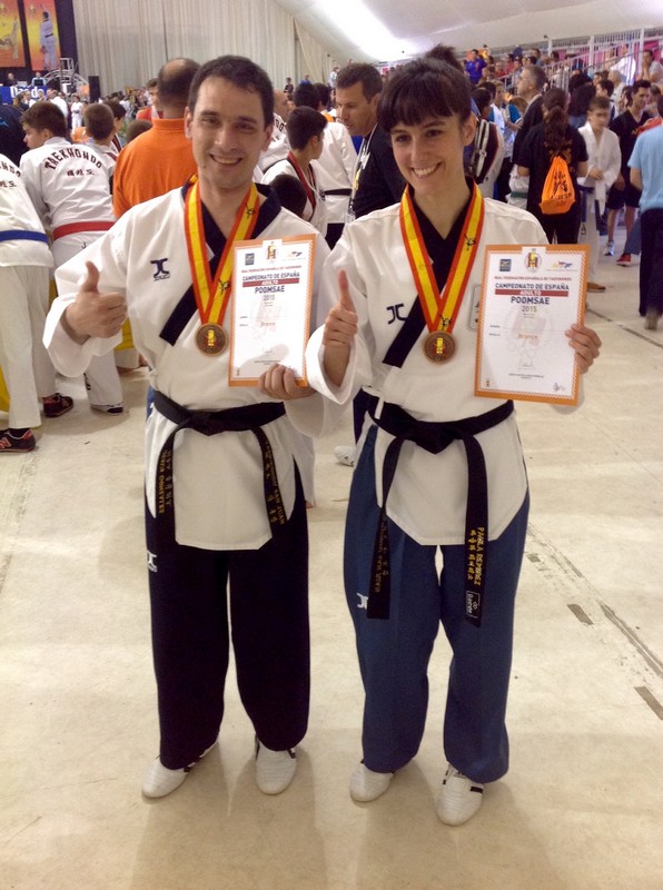 Tres medallas para la Selección Navarra en el Campeonato de España de Poomsae